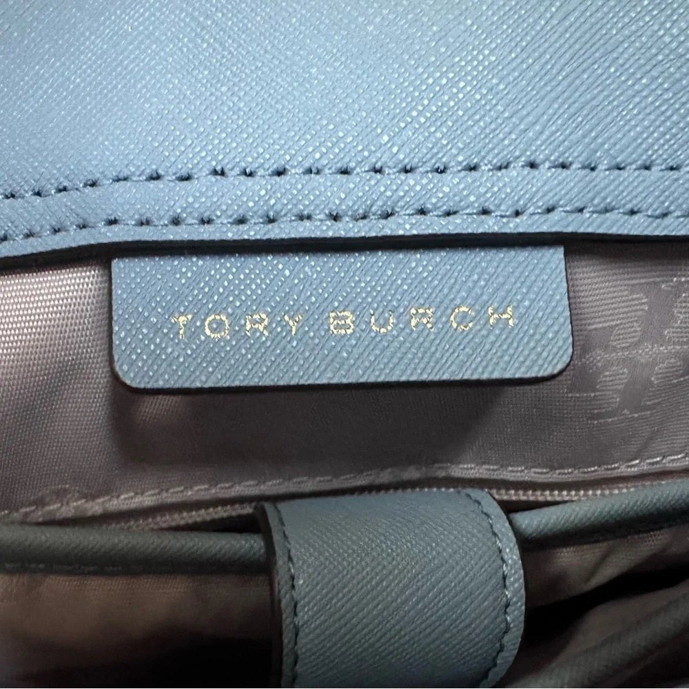 Tory Burch Large Emerson Tote “Blue Cloud” Color NWOT